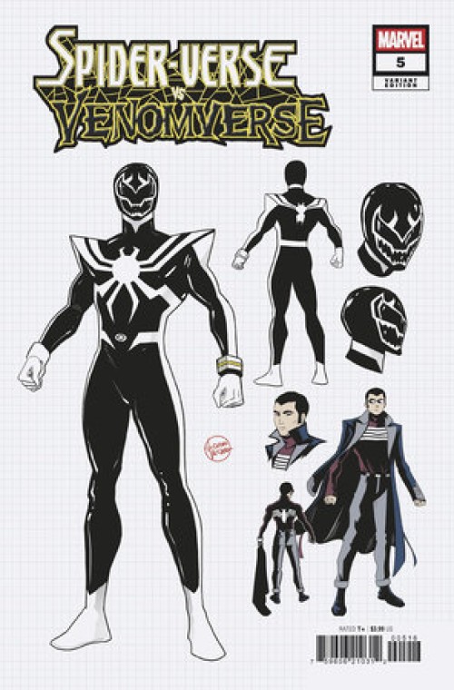 Spider-Verse Vs Venomverse #5 (2025) vecchio design variant