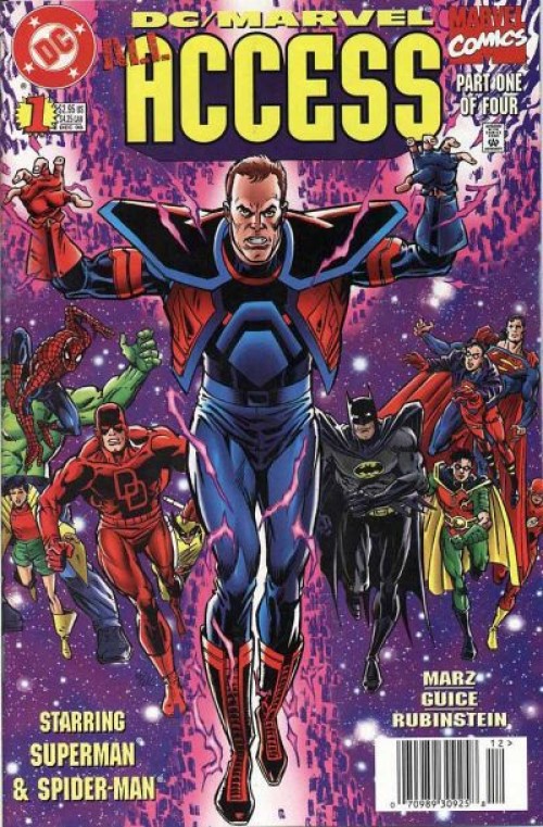 DC/Marvel All Access #1 (1996) newsstand edition