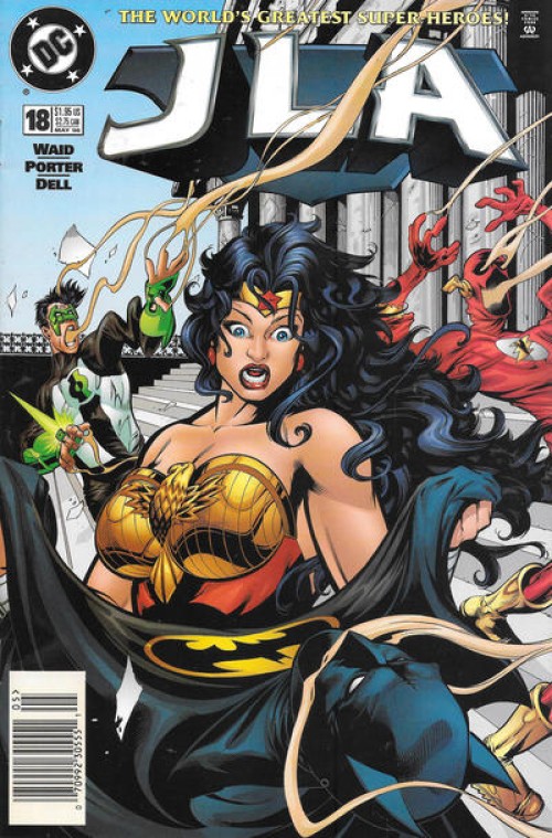 JLA #18 (1997) newsstand edition