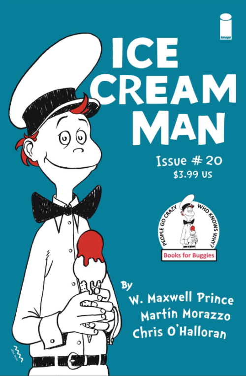 Ice Cream Man #20 dr seuss homage variant