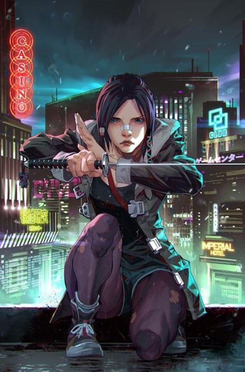 Blade Runner Black Lotus Las Vegas #1 (2025) cover h ngu virgin variant