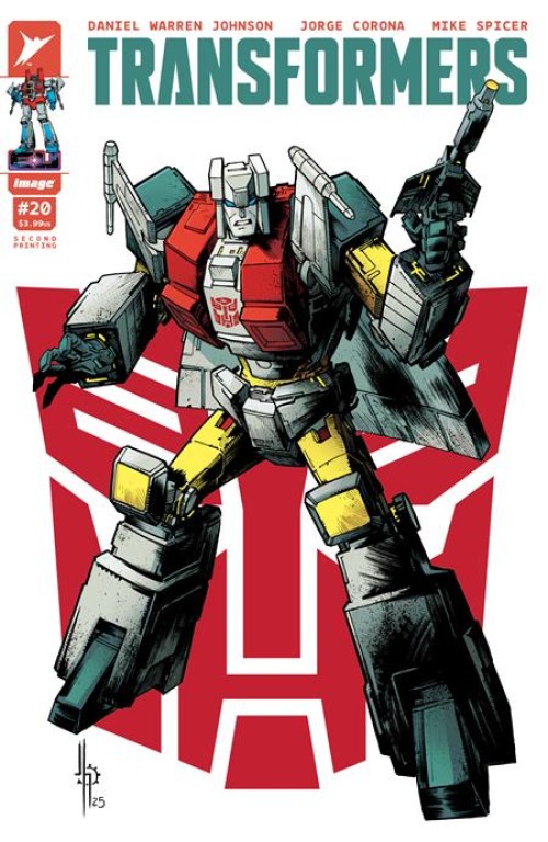 Transformers #20 (2023) second print cover b howard variant