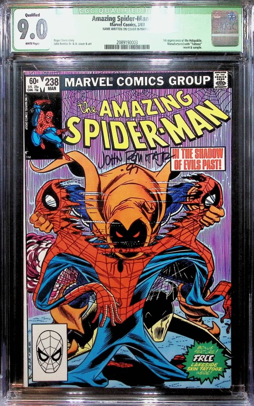 Amazing Spider-Man #238 (1963) CGC 9.0 signed
