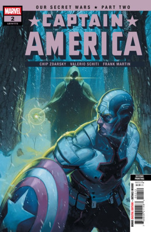Captain America #2 (2025) second print