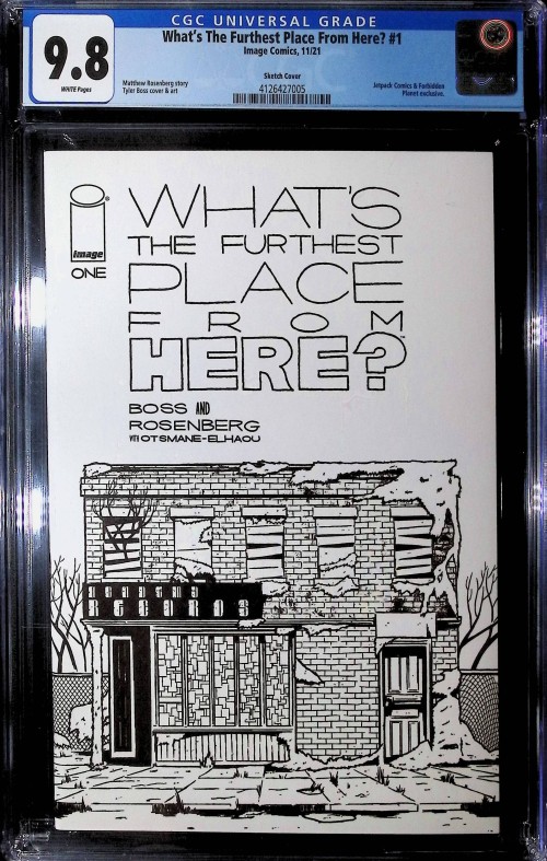 Whats The Furthest Place From Here #1 CGC 9.8 exclusive