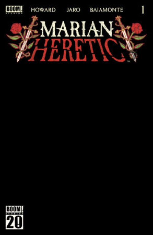 Marian Heretic #1 (2025) cover h black sketch variant