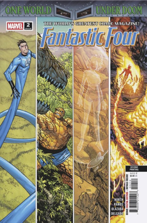 Fantastic Four #2 (2025) second print
