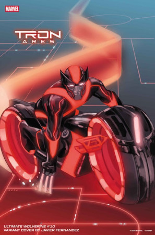 Ultimate Wolverine #10 (2025) noto tron ares variant