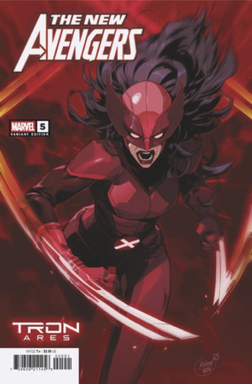 New Avengers #5 (2025) habchi tron ared variant