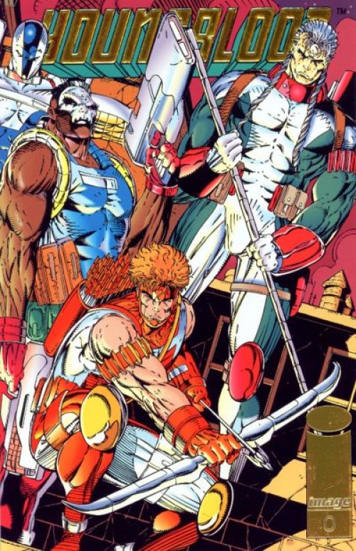 Youngblood #0 (1992) gold foil cover