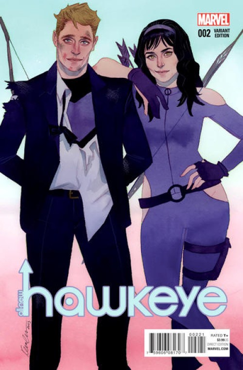 All New Hawkeye #2 (2015) wada variant