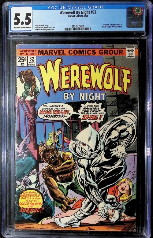 Werewolf by Night #32 (1974) CGC 5.5