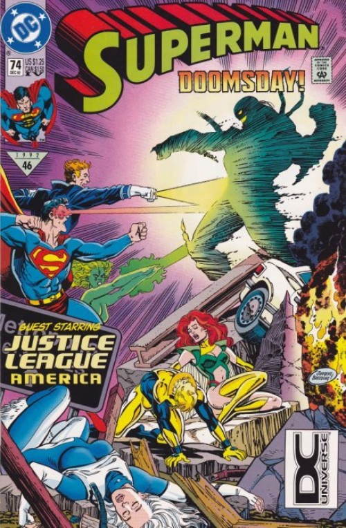 Superman #74 (1987) fourth print