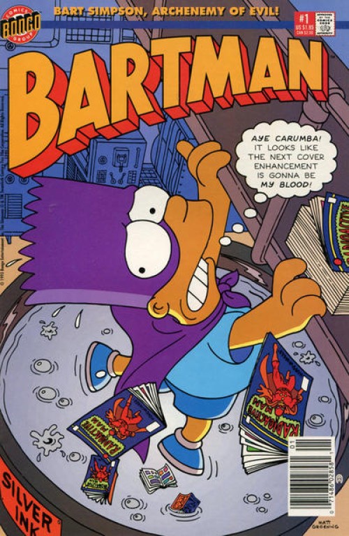 Bartman #1 (1993) newsstand edition