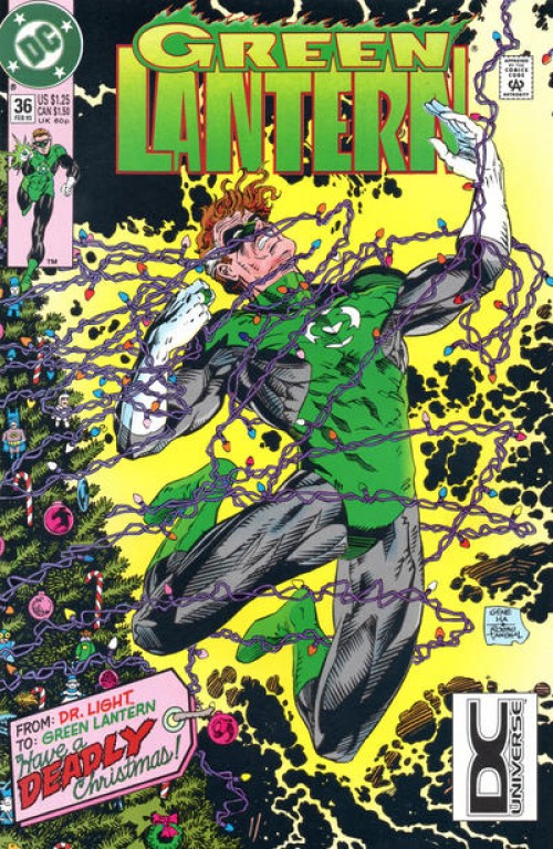 Green Lantern #36 (1990) dcu variant
