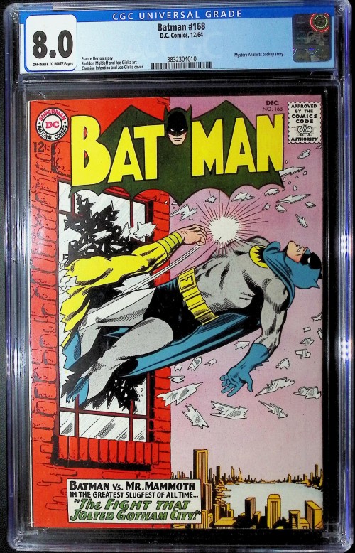 Batman #168 (1940) CGC 8.0