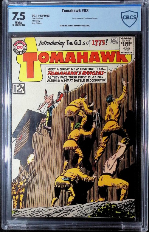 Tomahawk #83 (1950) CBCS 7.5