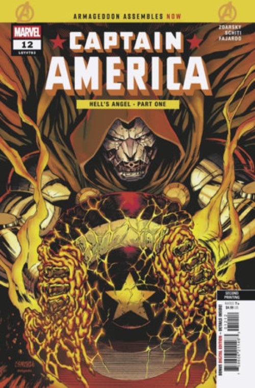 Captain America #12 (2025) second print