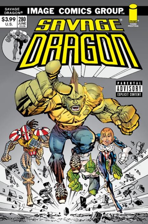 Savage Dragon #280 (1993) third print