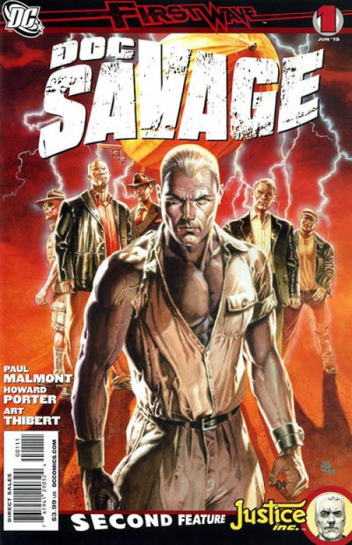 Doc Savage #1 (2010) cover a