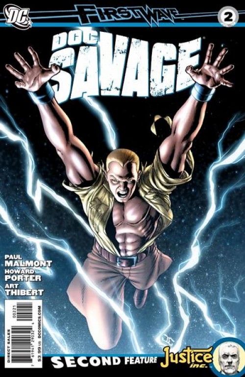 Doc Savage #2 (2010) cover b cassaday variant