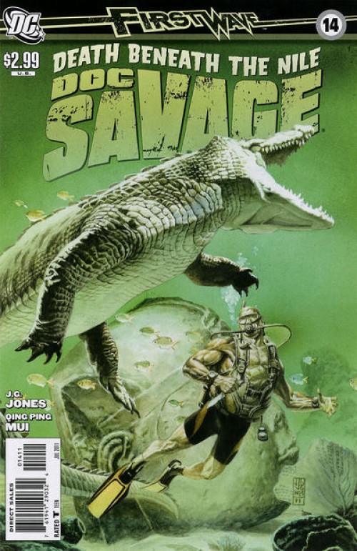 Doc Savage #14 (2010) cover a