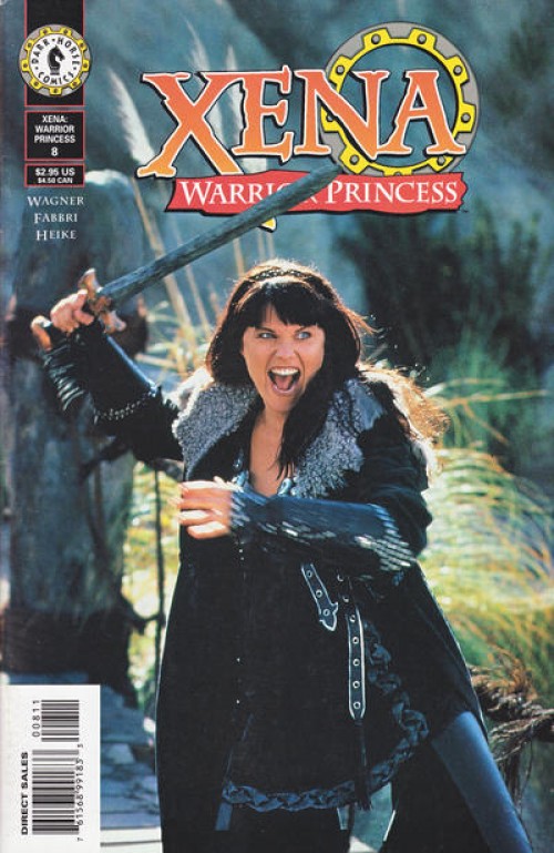 Xena Warrior Princess #8 (1999) photo variant