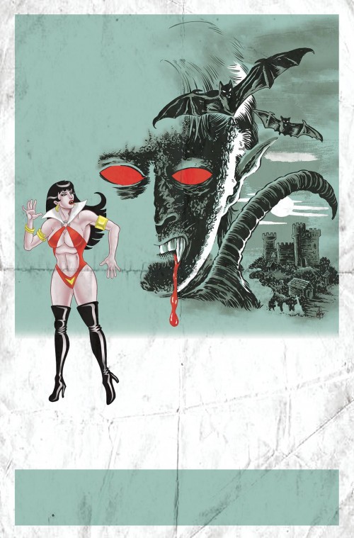 Vampirella Dracula Rage #2 cover m haeser virgin variant