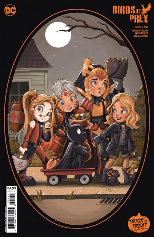 Product Details: Birds Of Prey #2 (2023) cover f zullo trick or treat  variant