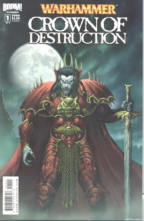 Warhammer Crown of Destruction #1 (2008) cover b