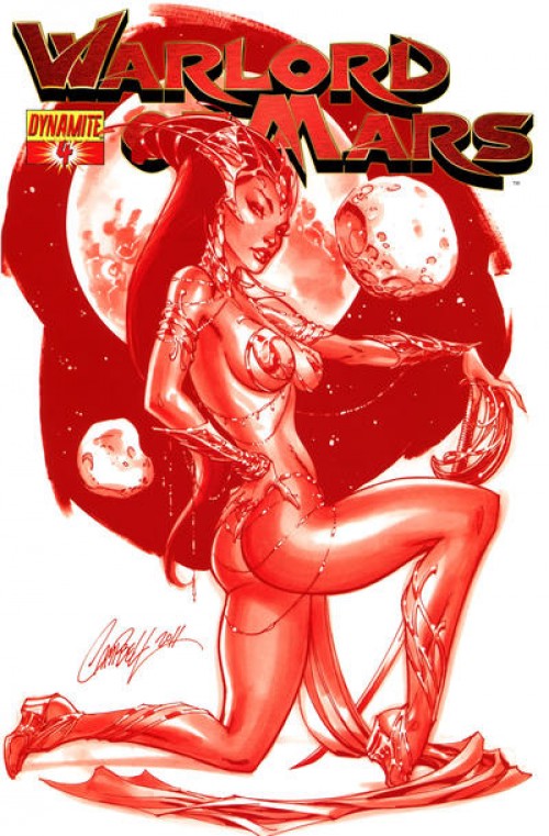 Warlord of Mars #4 (2010) red cover