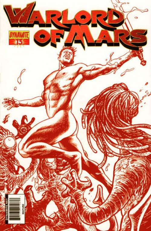 Warlord of Mars #13 (2010) red cover