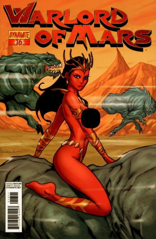 Warlord of Mars #16 (2010) risque cover