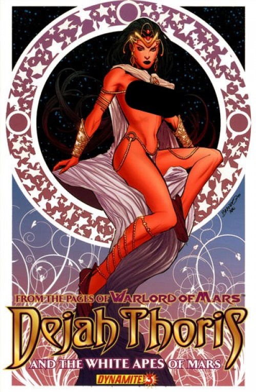 Dejah Thoris & the White Apes of Mars #3 (2012) peterson risque variant