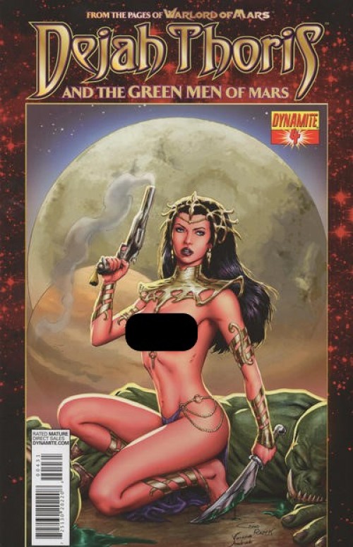 Dejah Thoris and Green Men of Mars #4 (2013) razek cover