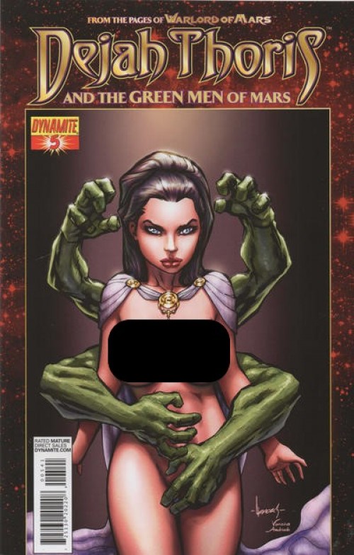 Dejah Thoris and Green Men of Mars #5 (2013) garza cover