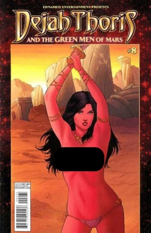 Dejah Thoris and Green Men of Mars #8 (2013) rafael cover