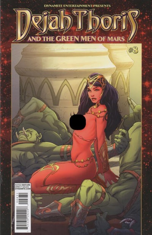 Dejah Thoris and Green Men of Mars #8 (2013) rubi cover