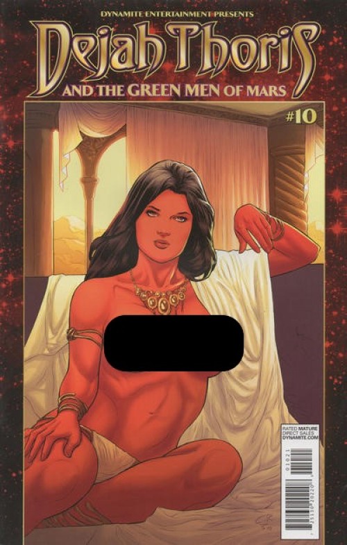 Dejah Thoris and Green Men of Mars #10 (2013) rafael cover