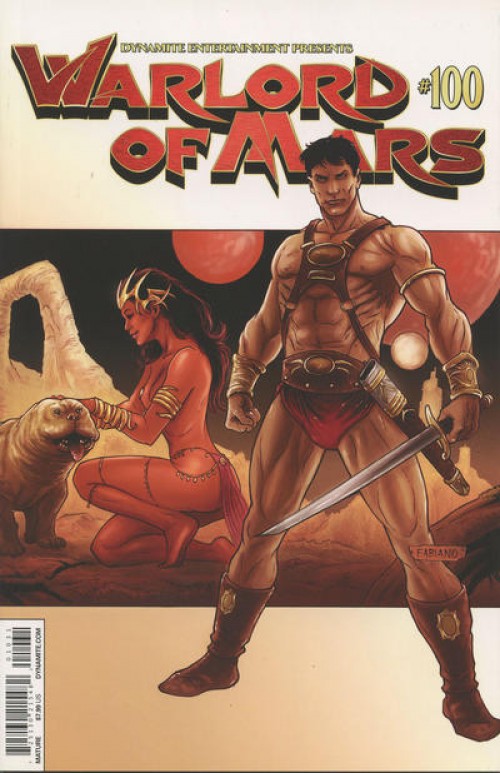 Warlord of Mars #100 (2010) cover b