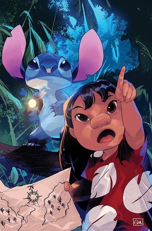 Lilo And Stitch #6 (2024) cover f galmon virgin variant