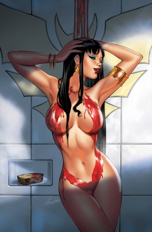 Vampirella #672 (2024) cover k chatzoudis virgin variant