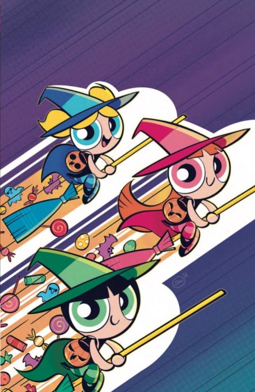 Powerpuff Girls Halloween Special #1 (2024) cover i de ventura virgin variant