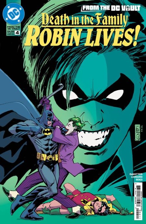 From The DC Vault Death In The Family Robin Lives #4 (2024) cover a