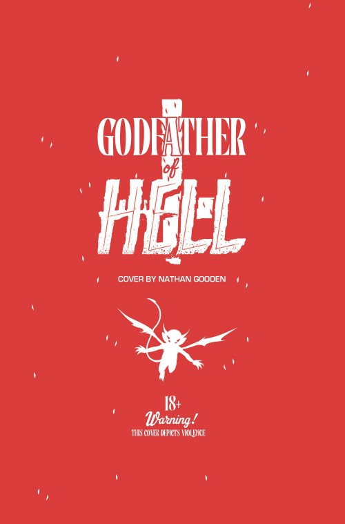 Godfather Of Hell #1 (2024) cover j gooden bloody bag variant