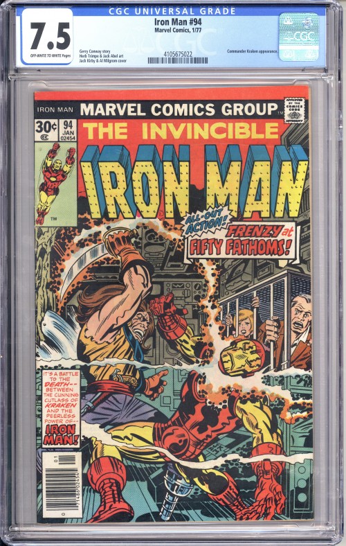 Iron Man #94 (1968) CGC 7.5