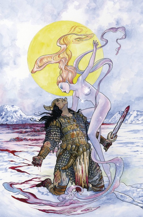 Conan The Barbarian #16 (2023) cover d doran virgin variant