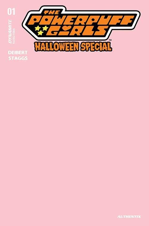 Powerpuff Girls Halloween Special #1 (2024) cover n pink blank variant