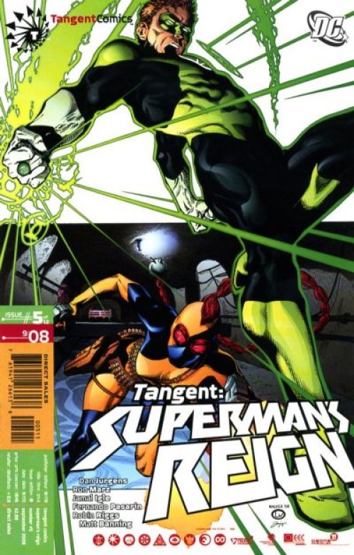 Tangent Supermans Reign #5 (2008)