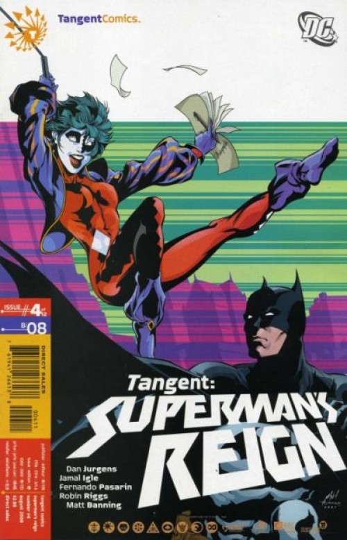 Tangent Supermans Reign #4 (2008)